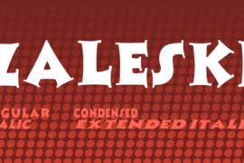 Zaleski Font Family
