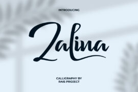 Zalina Demo Font