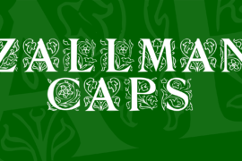 Zallman Caps Font