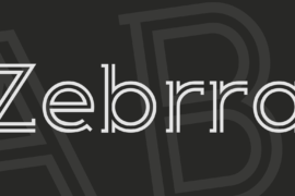 Zebrra Font
