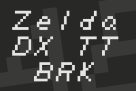 Zelda DX TT BRK Font