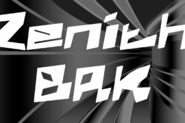 Zenith BRK Font