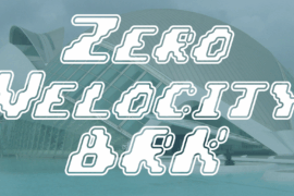Zero Velocity BRK Font
