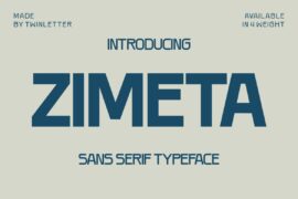 ZIMETA Font Family