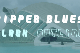Zipper blues Font Family