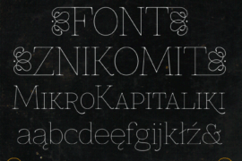 Znikomit Font