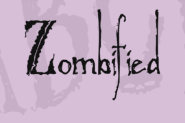 Zombified Font