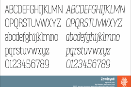 Zowieyoë Font Family