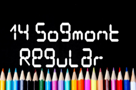 14 sogmont Font