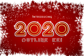 2020 Outline Kei Font
