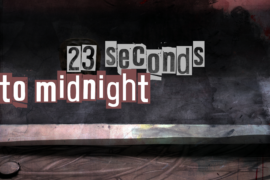23 seconds to midnight Font