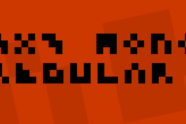 3×3 Mono Font