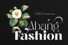 Abang Fashion – Demo Version Font