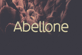 Abellone Font