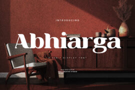 Abhiarga Personal Use Font