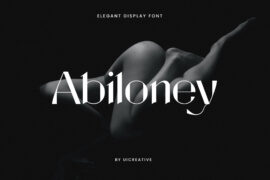 Abiloney Font