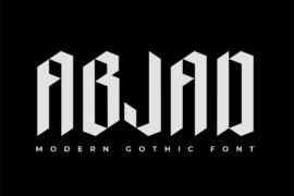 ABJAD DEMO Font