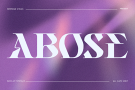 Abose – Demo Version Font