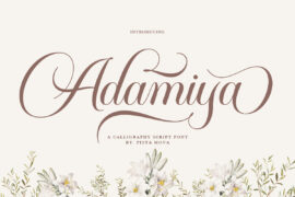 Adamiya Font