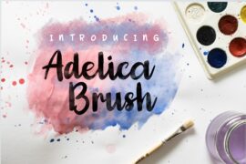 Adelica Brush Demo Font
