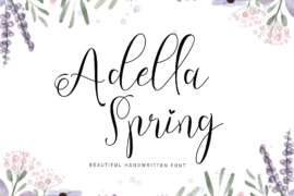 Adella Spring Font