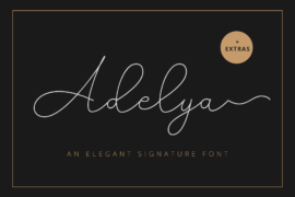 Adelya Free Font