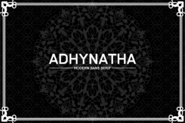 AdhynathaPersonal Font