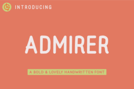 Admirer Font