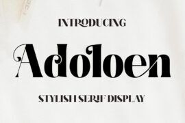 Adoloen Font