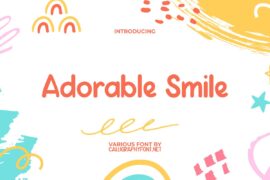 AdorableSmileDemo Font