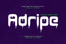 Adripe Trial Font