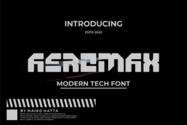 AEROMAX Font