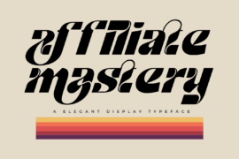 affiliate mastery demo Font Family
