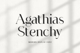 AgathiasStenchy Font