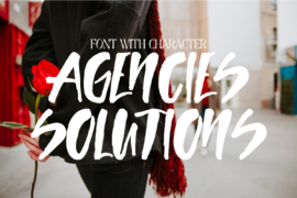 AGENCIES SOLUTIONS Font