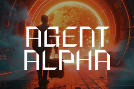 Agent Alpha Font