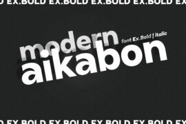 Aikabon Font Family