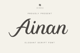 Ainan Trial Font