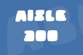 Aisle 300 Font