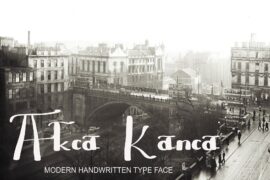 AKCA KANCA Font