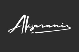 Aksarani Demo Font
