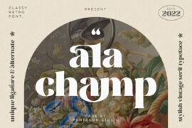 ala champ Font