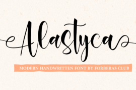 Alastyca Font