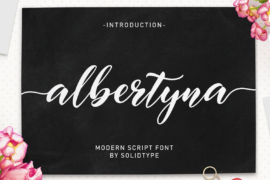 Albertyna Font Family
