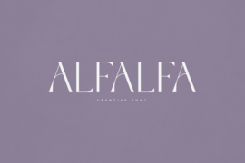 Alfalfa Font