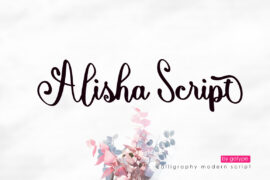 Alishan Script Font