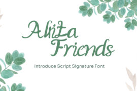 Allita Friends Font
