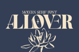 ALLOVER MODERN DEMO Font