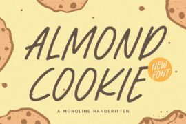 Almond Cookie Font