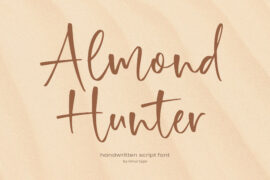 Almond Hunter Font